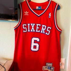 Dr J 76ers jersey